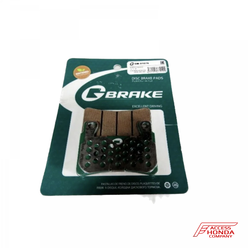 Колодки передние G-brake для мотоцикла (GM01076S) Колодки передние G-brake для мотоцикла (GM01076S)