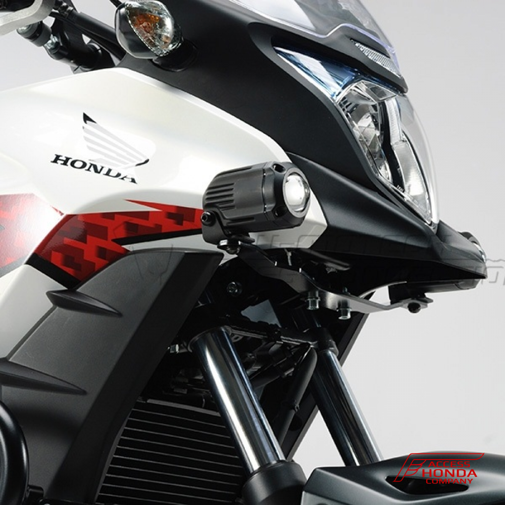 Комплект креплений для установки противотуманных фар SW-Motech HAWK для мотоцикла Honda CB500X '13-'16 Комплект креплений для установки противотуманных фар SW-Motech HAWK для мотоцикла Honda CB500X '13-'16