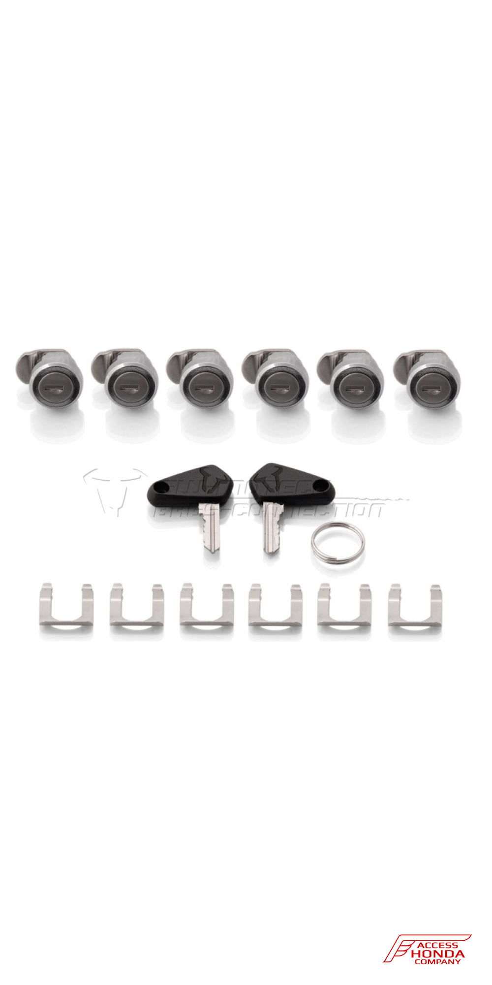 Комплект замков к кофрам SW-Motech (6 шт. на 2 общих ключа) Комплект замков к кофрам SW-Motech (6 шт. на 2 общих ключа)