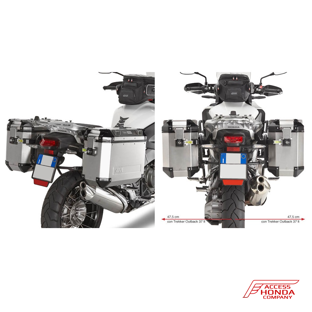 Крепление боковых кофров Kappa Givi Monokey CAM-SIDE для VFR1200X Crosstourer Крепление боковых кофров Kappa Givi Monokey CAM-SIDE для VFR1200X Crosstourer