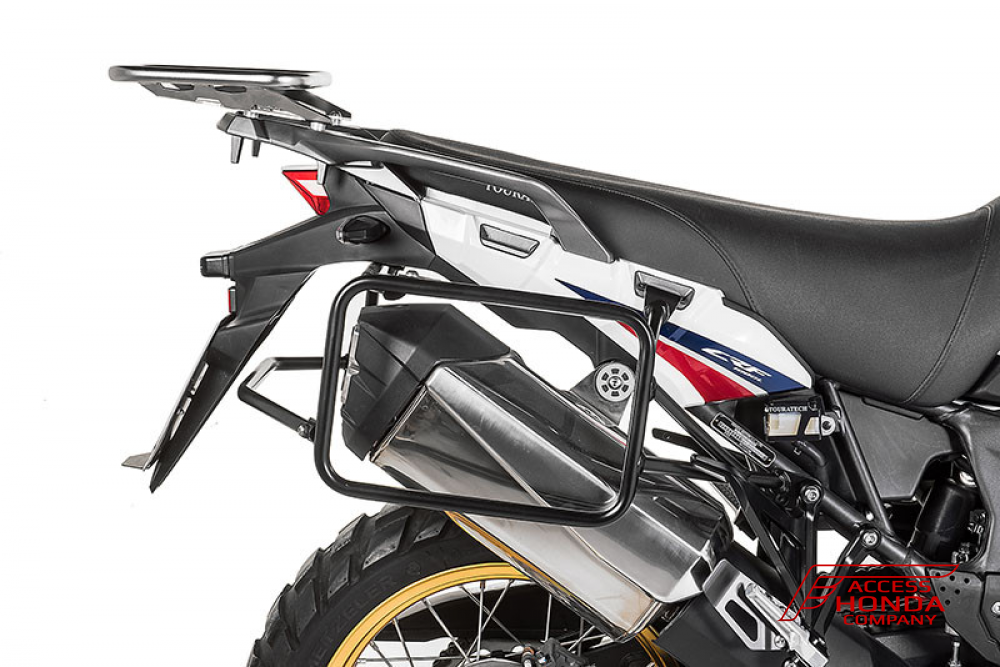 Крепление боковых кофров Touratech (черные) для мотоцикла Honda CRF1000L Africa Twin Крепление боковых кофров Touratech (черные) для мотоцикла Honda CRF1000L Africa Twin