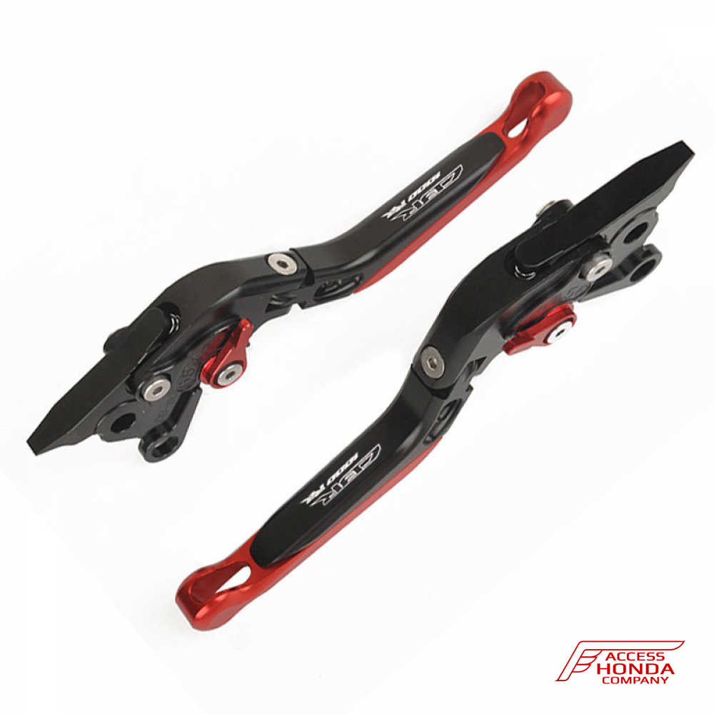 Рычаги сцепления и тормоза регулируемые складываемые для мотоцикла Honda (пара 2 шт.) Рычаги сцепления и тормоза регулируемые складываемые для мотоцикла Honda (пара 2 шт.)