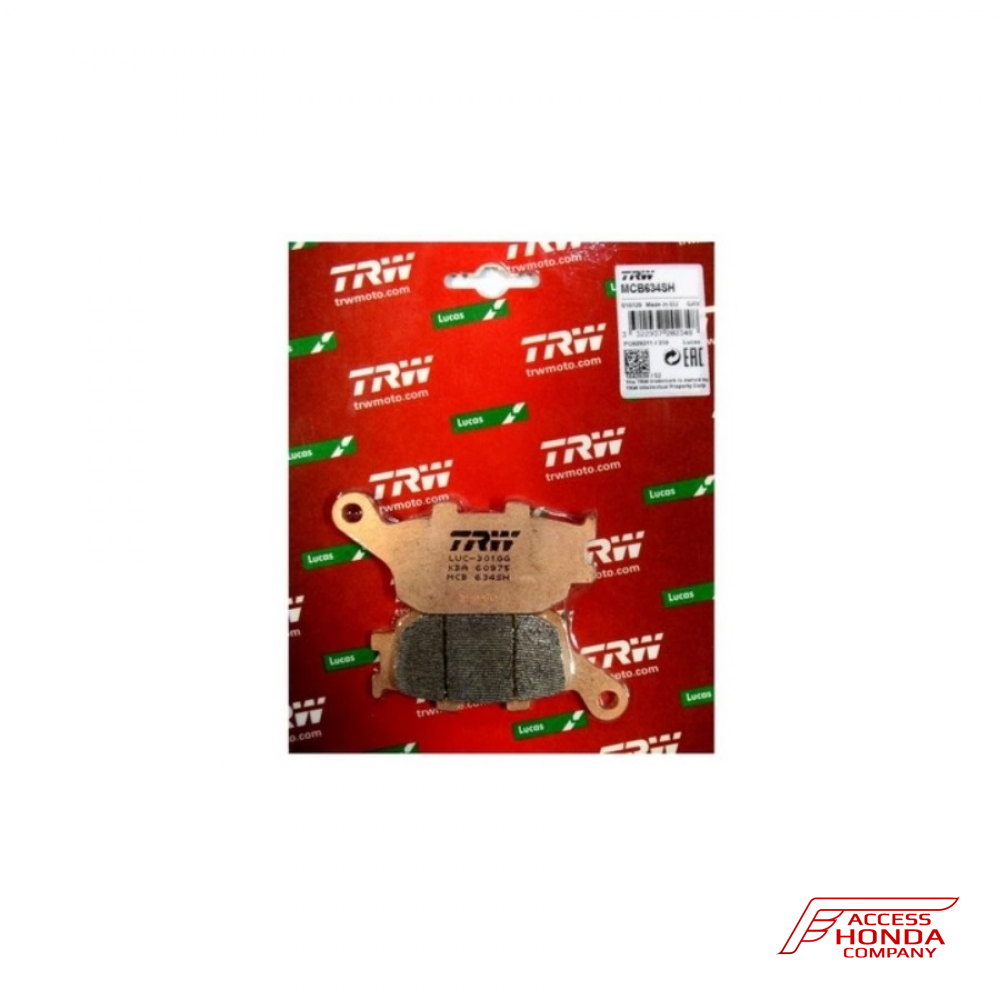 Колодки тормозные задние TRW MCB634SH Колодки тормозные задние TRW MCB634SH