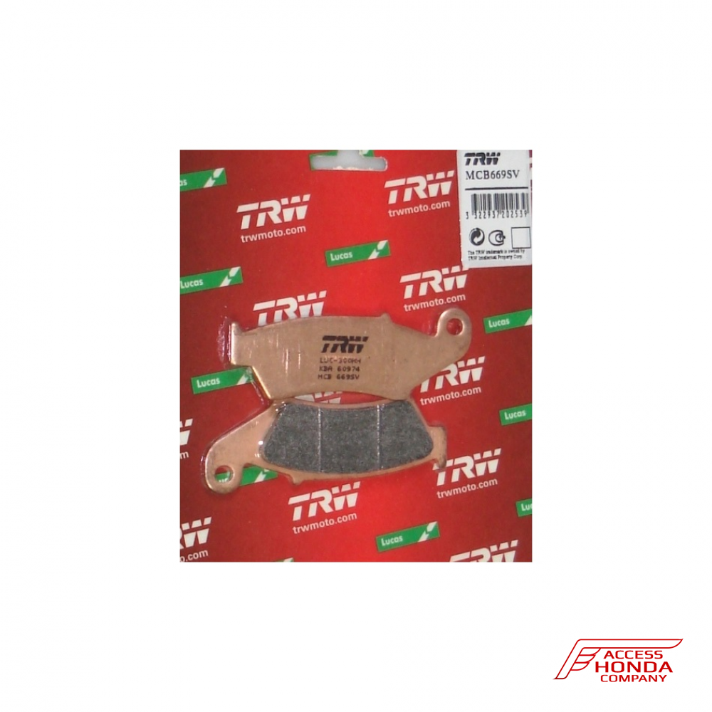 Колодки тормозные передние MCB669SV Колодки тормозные передние MCB669SV