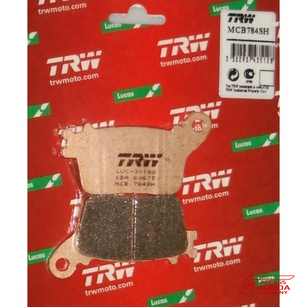 Колодки тормозные задние TRW MCB784SH Колодки тормозные задние TRW MCB784SH