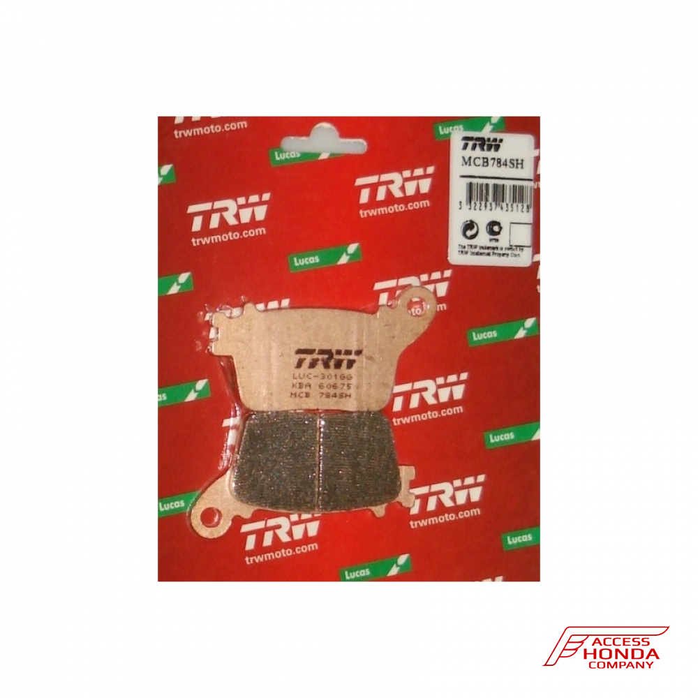 Колодки тормозные задние TRW MCB784SH Колодки тормозные задние TRW MCB784SH