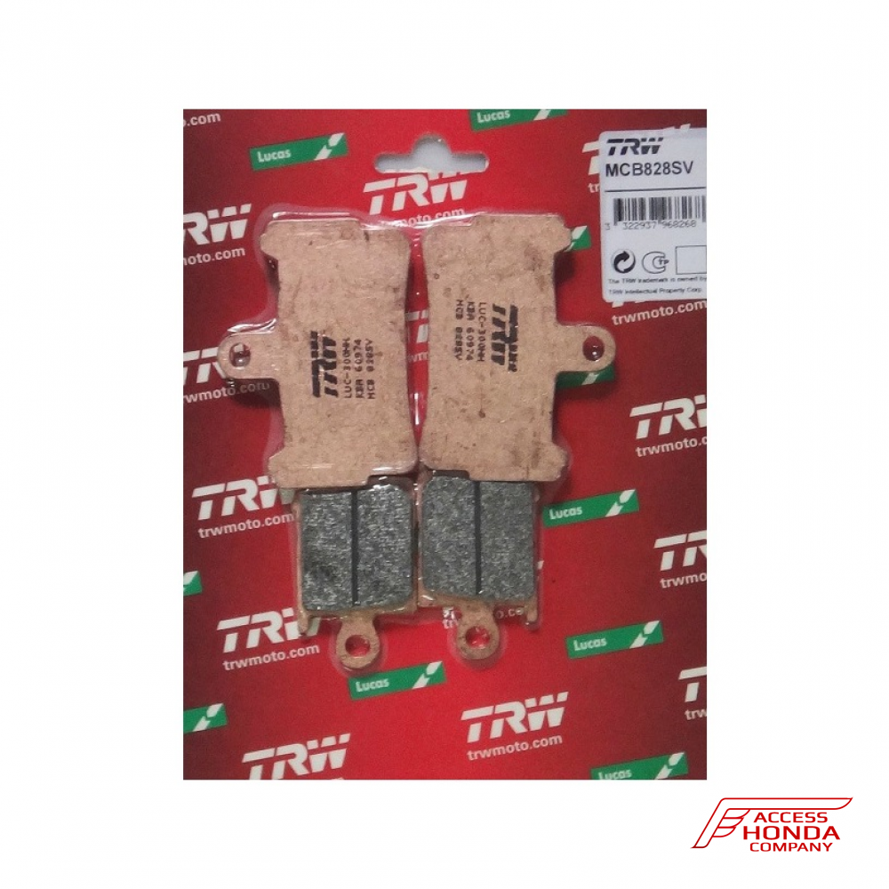 Колодки тормозные передние TRW MCB828SV для мотоцикла Honda VFR1200F Колодки тормозные передние TRW MCB828SV для мотоцикла Honda VFR1200F