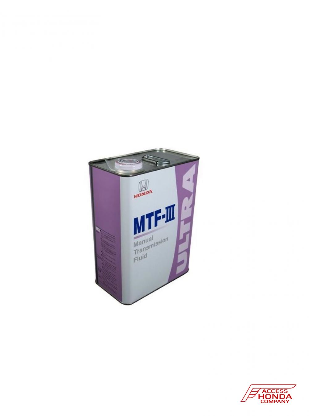 Масло трансмиссионное HONDA MTF-III 4L Масло трансмиссионное HONDA MTF-III 4L