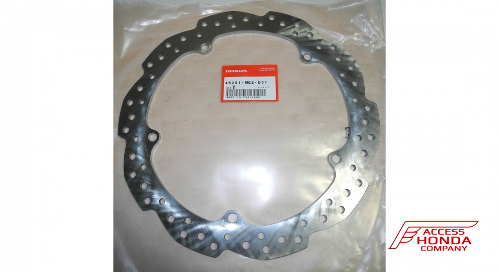 Передний оригинальный тормозной диск для мотоцикла Honda Передний оригинальный тормозной диск для мотоцикла Honda