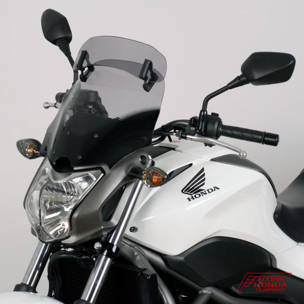 Туристическое ветровое стекло со спойлером MRA для мотоцикла Honda NC700S и NC750S Туристическое ветровое стекло со спойлером MRA для мотоцикла Honda NC700S и NC750S