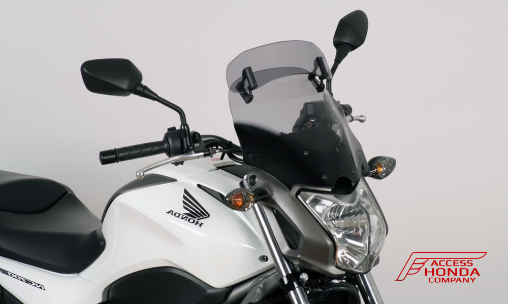 Туристическое ветровое стекло со спойлером MRA для мотоцикла Honda NC700S и NC750S Туристическое ветровое стекло со спойлером MRA для мотоцикла Honda NC700S и NC750S