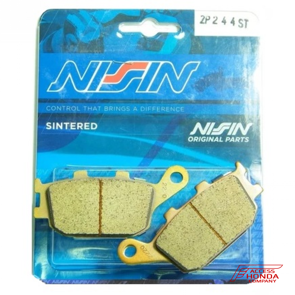 Тормозные колодки Nissin 2P-244 для мотоцикла Honda Тормозные колодки Nissin 2P-244 для мотоцикла Honda