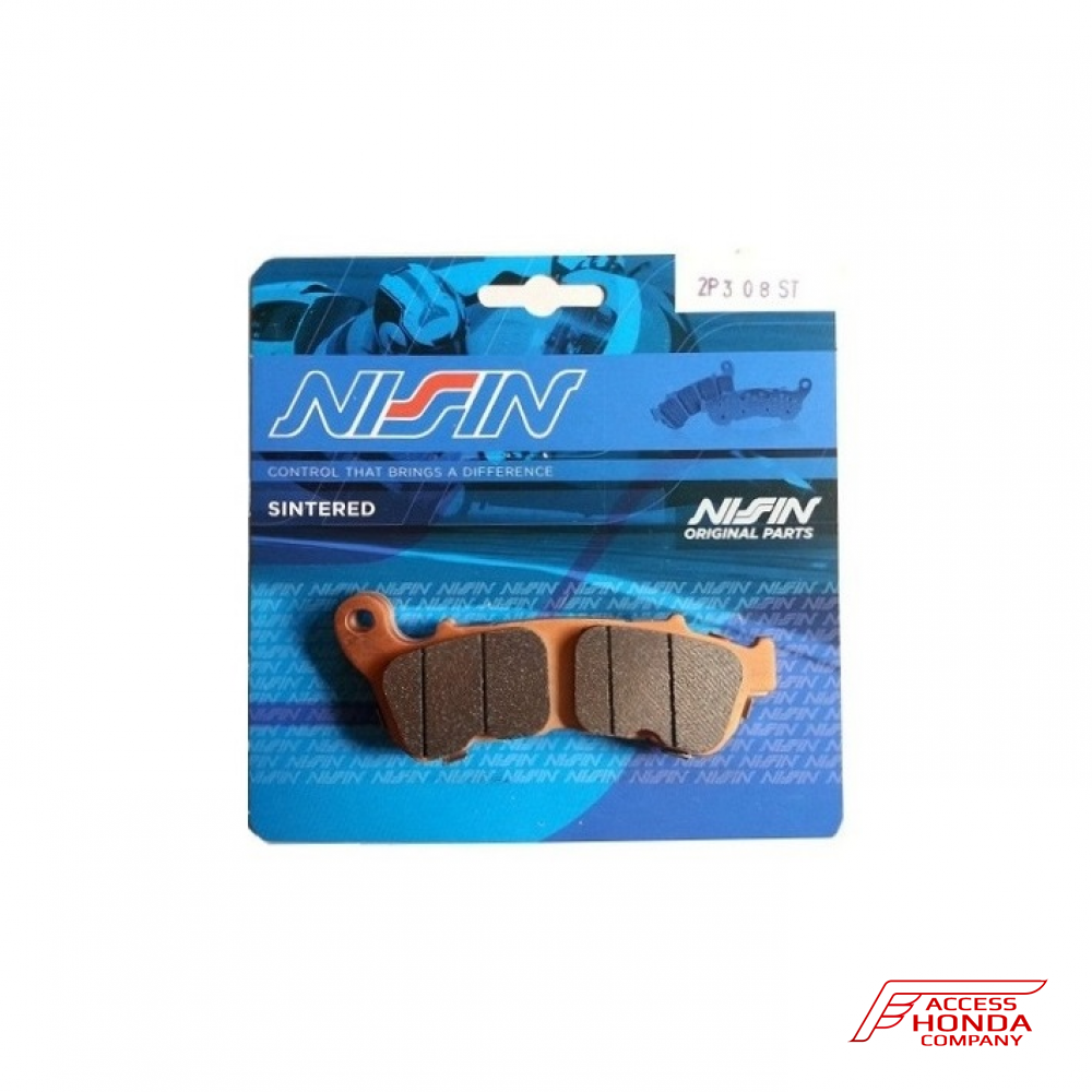 Тормозные колодки Nissin 2P-308ST для мотоцикла Honda Тормозные колодки Nissin 2P-308ST для мотоцикла Honda