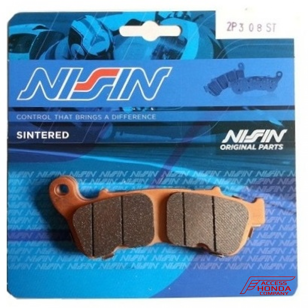 Тормозные колодки Nissin 2P-308ST для мотоцикла Honda Тормозные колодки Nissin 2P-308ST для мотоцикла Honda
