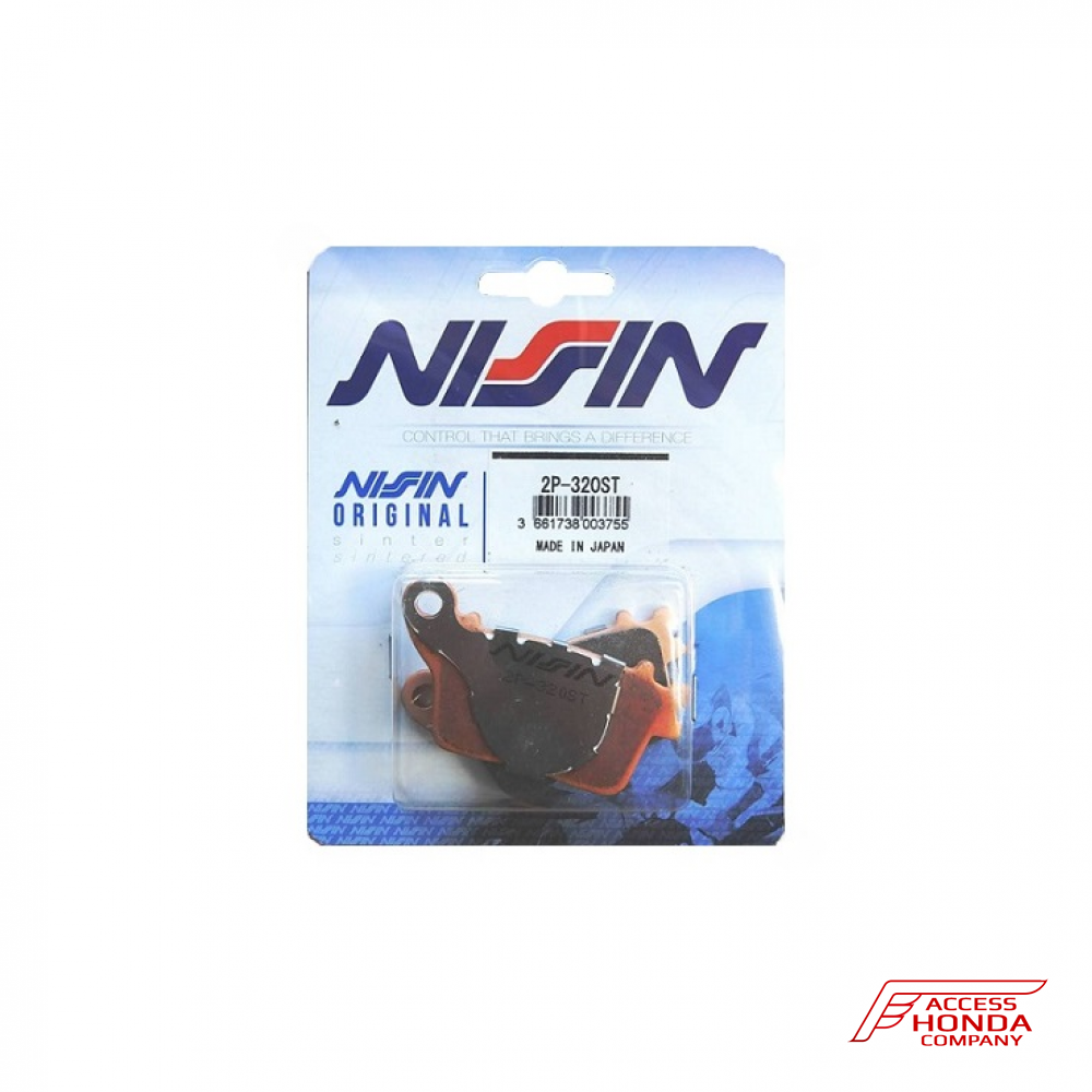 Тормозные колодки Nissin 2P-320ST для мотоцикла Honda Тормозные колодки Nissin 2P-320ST для мотоцикла Honda