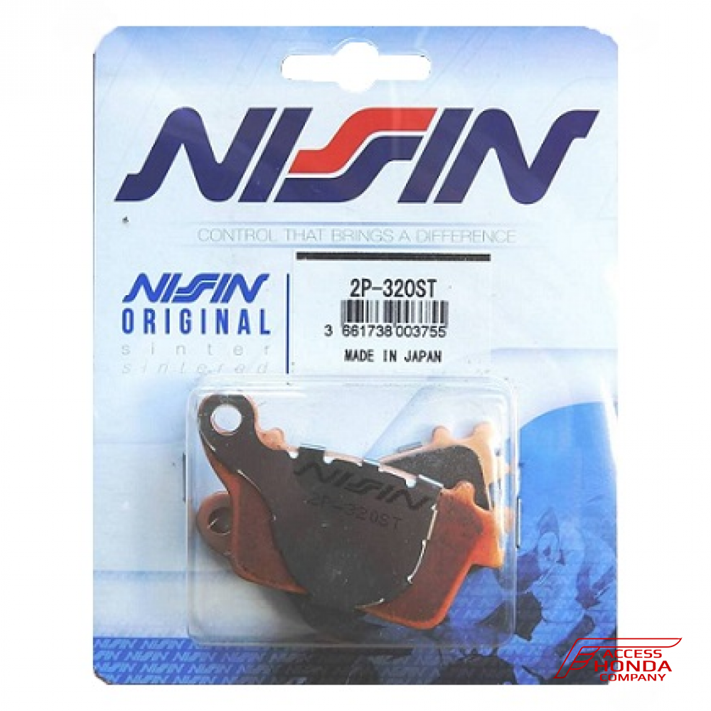 Тормозные колодки Nissin 2P-320ST для мотоцикла Honda Тормозные колодки Nissin 2P-320ST для мотоцикла Honda