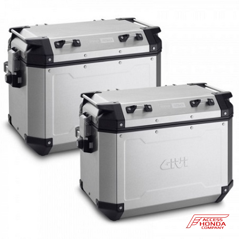 Боковые алюминиевые кофры GIVI Trekker Outback 48л. Боковые алюминиевые кофры GIVI Trekker Outback 48л.