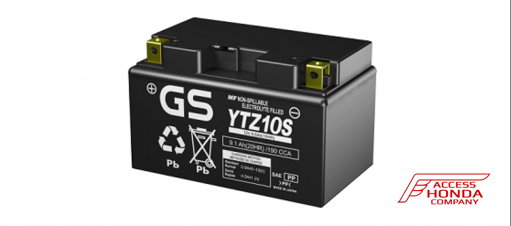 Оригинальная аккумуляторная батарея GS Yuasa YTZ10S 31500ZS9A61 (31500-ZS9-A61) Оригинальная аккумуляторная батарея GS Yuasa YTZ10S 31500ZS9A61 (31500-ZS9-A61)