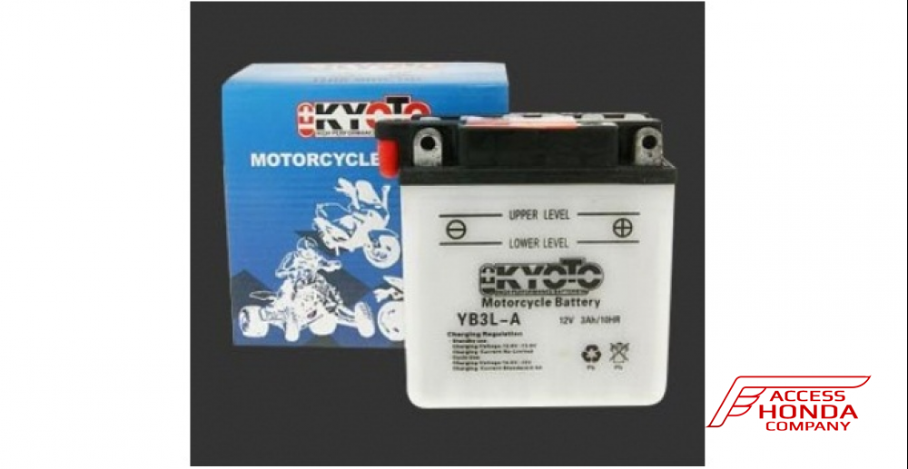 Оригинальная аккумуляторная батарея Kyoto YB3L-A 31500KY0981 (31500-KY0-981) Оригинальная аккумуляторная батарея Kyoto YB3L-A 31500KY0981 (31500-KY0-981)