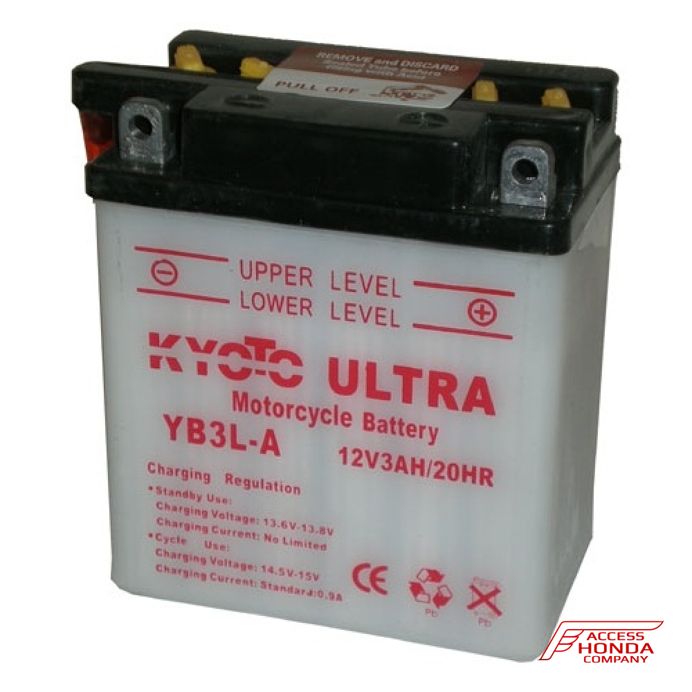 Оригинальная аккумуляторная батарея Kyoto YB3L-A 31500KY0981 (31500-KY0-981) Оригинальная аккумуляторная батарея Kyoto YB3L-A 31500KY0981 (31500-KY0-981)