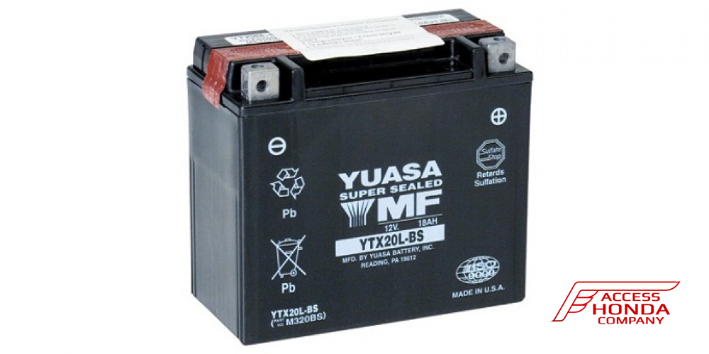 Оригинальная аккумуляторная батарея YTX20L-BS 31500HN8761 (31500-HN8-761) Оригинальная аккумуляторная батарея YTX20L-BS 31500HN8761 (31500-HN8-761)