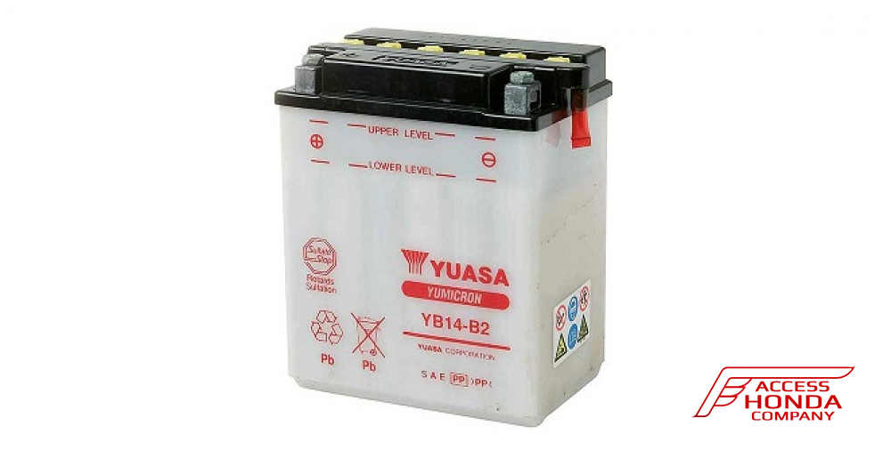 Оригинальная аккумуляторная батарея Yuasa YB14-B2 31500ML5506 (31500-ML5-506) Оригинальная аккумуляторная батарея Yuasa YB14-B2 31500ML5506 (31500-ML5-506)