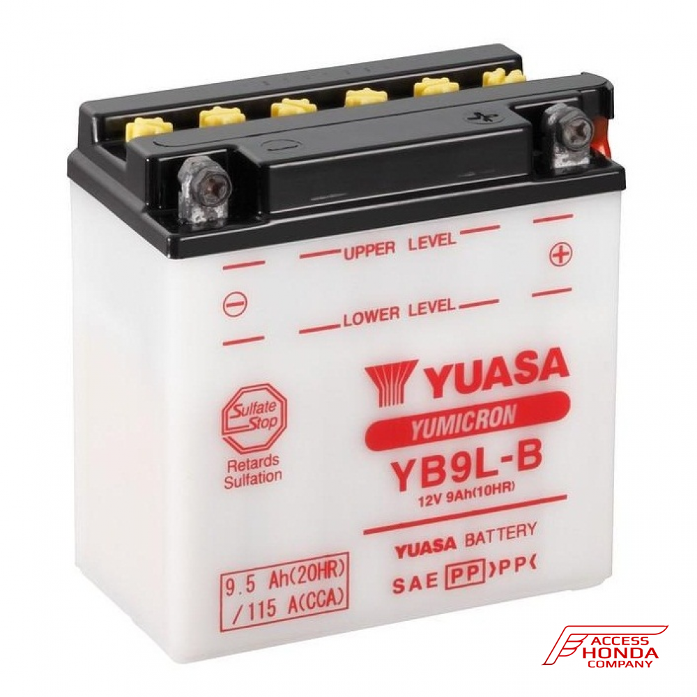 Оригинальная аккумуляторная батарея Yuasa YB9L-B 31500ML0017 (31500-ML0-017) Оригинальная аккумуляторная батарея Yuasa YB9L-B 31500ML0017 (31500-ML0-017)