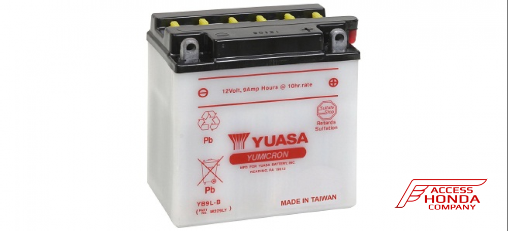 Оригинальная аккумуляторная батарея Yuasa YB9L-B 31500ML0017 (31500-ML0-017) Оригинальная аккумуляторная батарея Yuasa YB9L-B 31500ML0017 (31500-ML0-017)