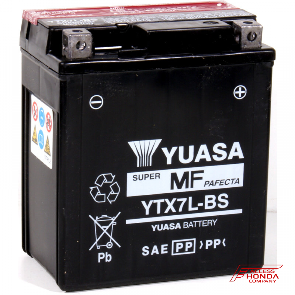 Оригинальная аккумуляторная батарея Yuasa YTX7L-BS 31500KW3673 (31500-KW3-673) Оригинальная аккумуляторная батарея Yuasa YTX7L-BS 31500KW3673 (31500-KW3-673)