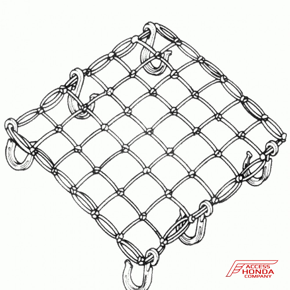 Оригинальная багажная сетка Honda 08L63KAZ011 (08L63-KAZ-011) Оригинальная багажная сетка Honda 08L63KAZ011 (08L63-KAZ-011)