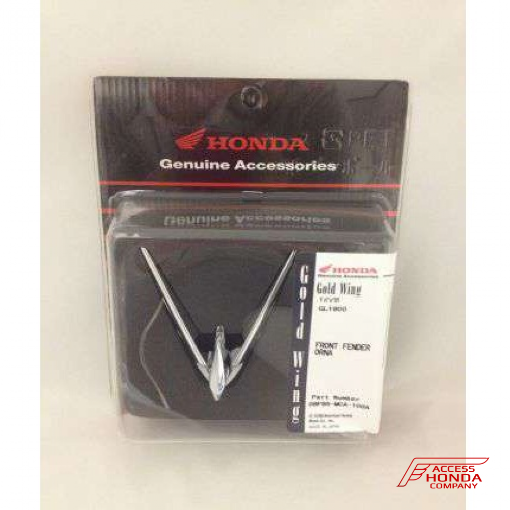 Оригинальная декоративная эмблема на переднее крыло для мотоцикла Honda GL1800 Gold Wing '01-'16/F6B Bagger '13-'16 08F85MCA800A (08F85-MCA-800A) Оригинальная декоративная эмблема на переднее крыло для мотоцикла Honda GL1800 Gold Wing '01-'16/F6B Bagger '13-'16 08F85MCA800A (08F85-MCA-800A)