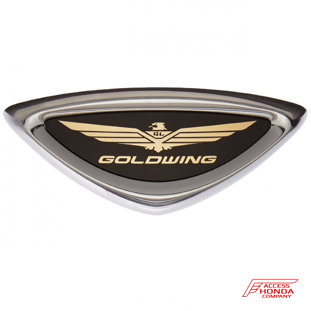 Оригинальная декоративная эмблема на переднее крыло мотоцикла Honda GL1800 Gold Wing '01-'16/F6B Bagger '13-'16 08F85MCA800L (08F85-MCA-800L) Оригинальная декоративная эмблема на переднее крыло мотоцикла Honda GL1800 Gold Wing '01-'16/F6B Bagger '13-'16 08F85MCA800L (08F85-MCA-800L)