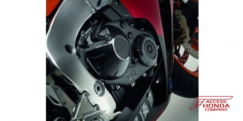 Оригинальная карбоновая накладка на крышку сцепления двигателя мотоцикла Honda 08F48MFL800Z (08F48-MFL-800Z) (для версий с ABS) Оригинальная карбоновая накладка на крышку сцепления двигателя мотоцикла Honda 08F48MFL800Z (08F48-MFL-800Z) (для версий с ABS)