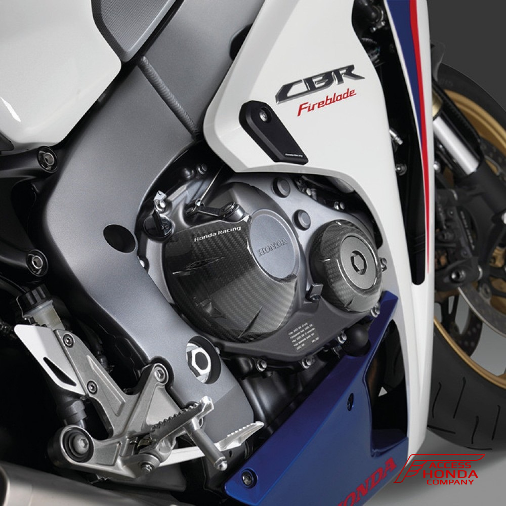 Оригинальная карбоновая накладка на крышку сцепления двигателя мотоцикла Honda 08F48MFL800Z (08F48-MFL-800Z) (для версий с ABS) Оригинальная карбоновая накладка на крышку сцепления двигателя мотоцикла Honda 08F48MFL800Z (08F48-MFL-800Z) (для версий с ABS)