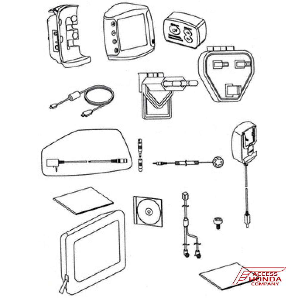 Оригинальная навигационная система для мотоцикла Honda 08A40EWX800 (08A40-EWX-800) Оригинальная навигационная система для мотоцикла Honda 08A40EWX800 (08A40-EWX-800)