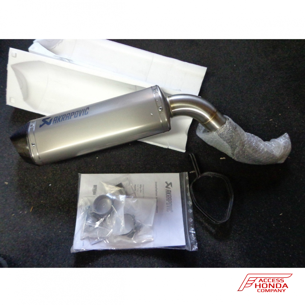 Оригинальная выхлопная система Akrapovic Titan Slip-On для мотоцикла Honda VFR1200F/FD 08F88-MGE-900 Оригинальная выхлопная система Akrapovic Titan Slip-On для мотоцикла Honda VFR1200F/FD 08F88-MGE-900