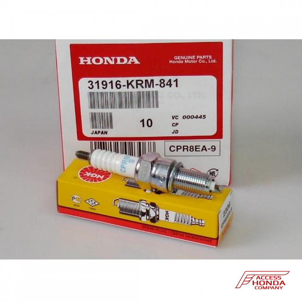 Оригинальная свеча зажигания Honda CPR8EA-9 31916KRM841 (31916-KRM-841) Оригинальная свеча зажигания Honda CPR8EA-9 31916KRM841 (31916-KRM-841)
