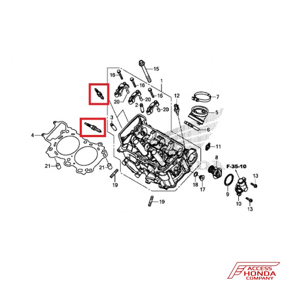 Оригинальная свеча зажигания Honda SILMAR8A9S 31909MJPG51 (31909-MJP-G51) Оригинальная свеча зажигания Honda SILMAR8A9S 31909MJPG51 (31909-MJP-G51)
