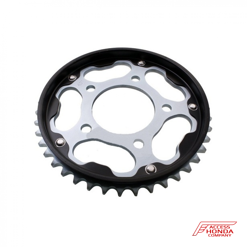 Оригинальная ведомая звезда Honda 41200MJ0505 (41200-MJ0-505) Оригинальная ведомая звезда Honda 41200MJ0505 (41200-MJ0-505)