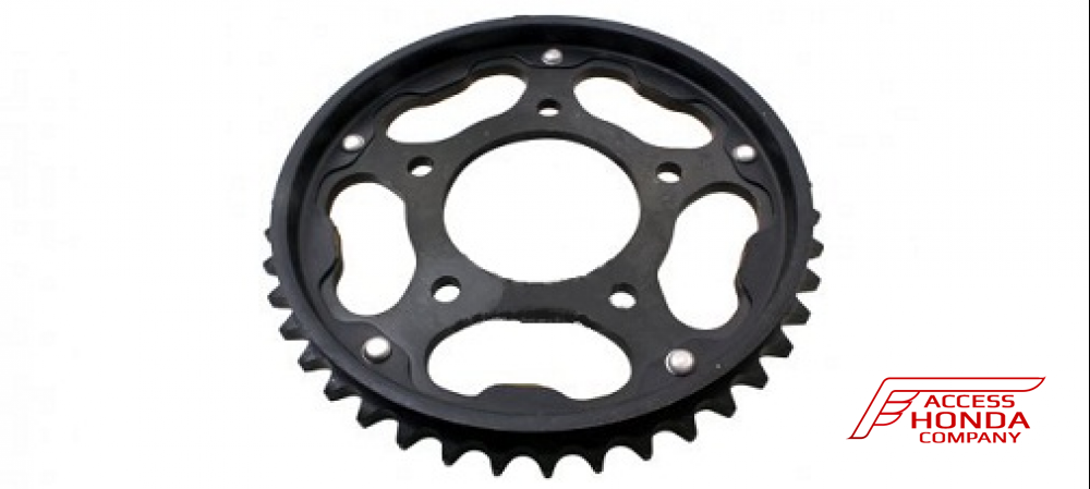 Оригинальная ведомая звезда HONDA 41200MM1670 (41200-MM1-670) Оригинальная ведомая звезда HONDA 41200MM1670 (41200-MM1-670)