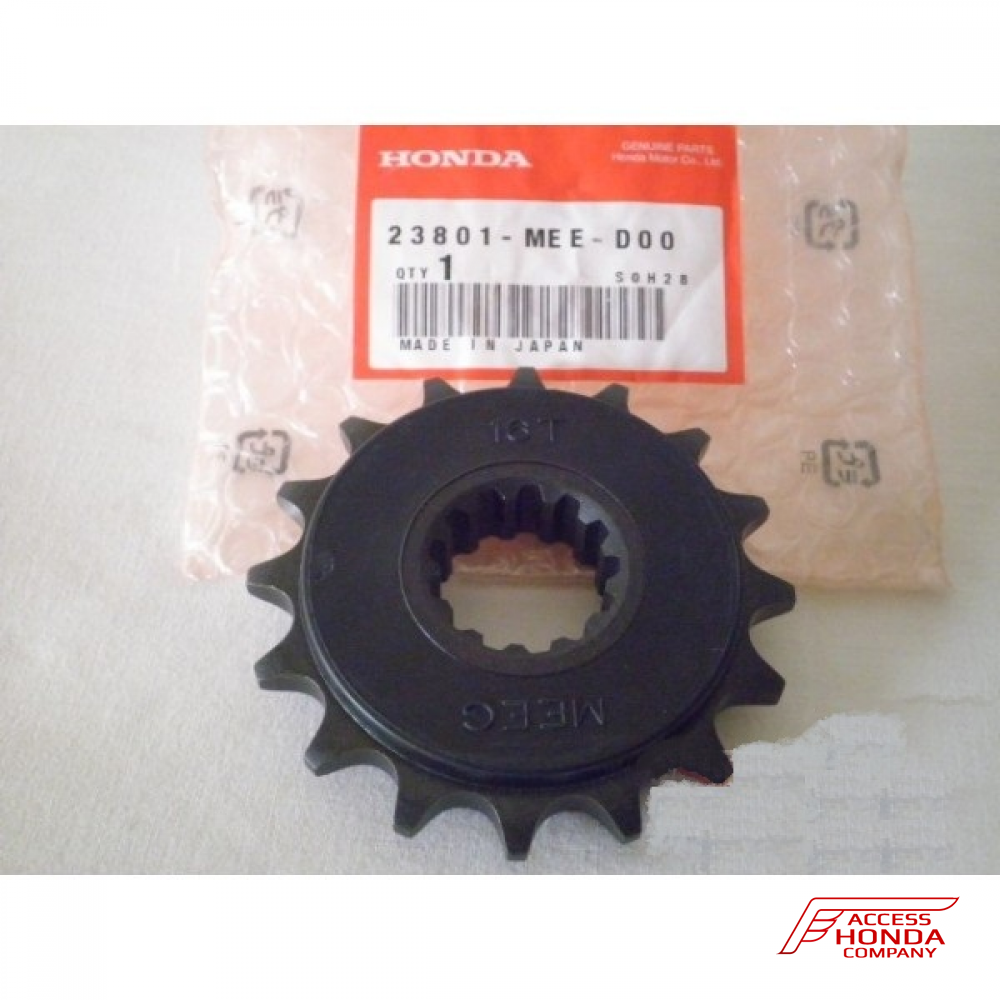 Оригинальная ведущая звезда Honda 23801MEED00 (23801-MEE-D00) Оригинальная ведущая звезда Honda 23801MEED00 (23801-MEE-D00)