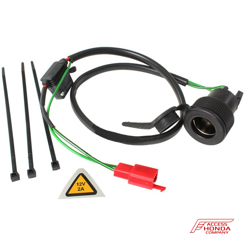 Оригинальная врезная розетка 12V с предохранителем для мотоцикла Honda 08V70MCS800 (08V70-MCS-800) Оригинальная врезная розетка 12V с предохранителем для мотоцикла Honda 08V70MCS800 (08V70-MCS-800)