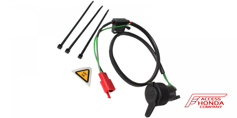 Оригинальная врезная розетка 12V с предохранителем для мотоцикла Honda 08V70MCS800 (08V70-MCS-800) Оригинальная врезная розетка 12V с предохранителем для мотоцикла Honda 08V70MCS800 (08V70-MCS-800)