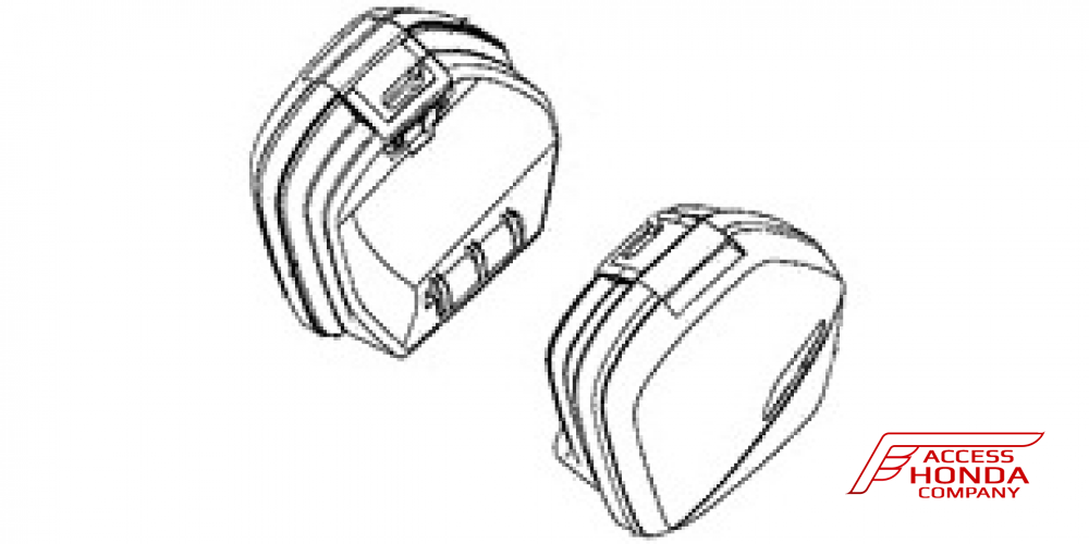 Оригинальные боковые кофры 35 л. для мотоцикла Honda XL1000V/VA Varadero '07-'11 08L51MBT860B (08L51-MBT-860B) (цвет на выбор) Оригинальные боковые кофры 35 л. для мотоцикла Honda XL1000V/VA Varadero '07-'11 08L51MBT860B (08L51-MBT-860B) (цвет на выбор)