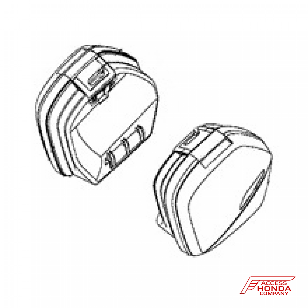 Оригинальные боковые кофры 35 л. для мотоцикла Honda XL1000V/VA Varadero '07-'11 08L51MBT860B (08L51-MBT-860B) (цвет на выбор) Оригинальные боковые кофры 35 л. для мотоцикла Honda XL1000V/VA Varadero '07-'11 08L51MBT860B (08L51-MBT-860B) (цвет на выбор)