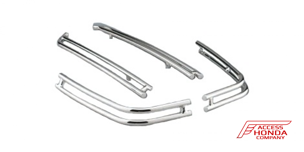 Оригинальные хромированные накладки боковых кофров мотоцикла Honda GL1800 Gold Wing '01-'11 08P52MCA800 (08P52-MCA-800) Оригинальные хромированные накладки боковых кофров мотоцикла Honda GL1800 Gold Wing '01-'11 08P52MCA800 (08P52-MCA-800)