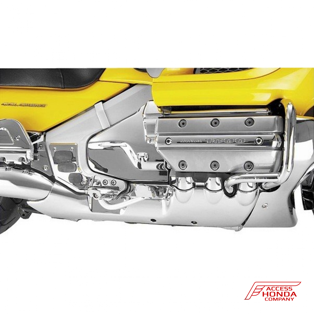 Оригинальные хромированные накладки на нижнюю часть мотоцикла Honda GL1800 Gold Wing '01-'05 08F81MCA800F (08F81-MCA-800F) Оригинальные хромированные накладки на нижнюю часть мотоцикла Honda GL1800 Gold Wing '01-'05 08F81MCA800F (08F81-MCA-800F)