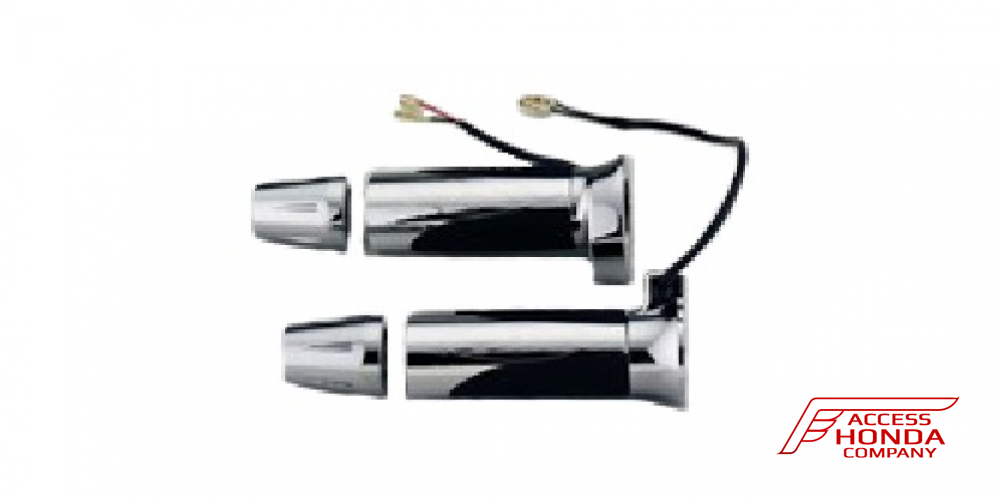 Оригинальные хромированные рукоятки с подогревом для мотоцикла Honda GL1800 Gold Wing '06-'11 08T50MCA100A (08T50-MCA-100A) Оригинальные хромированные рукоятки с подогревом для мотоцикла Honda GL1800 Gold Wing '06-'11 08T50MCA100A (08T50-MCA-100A)