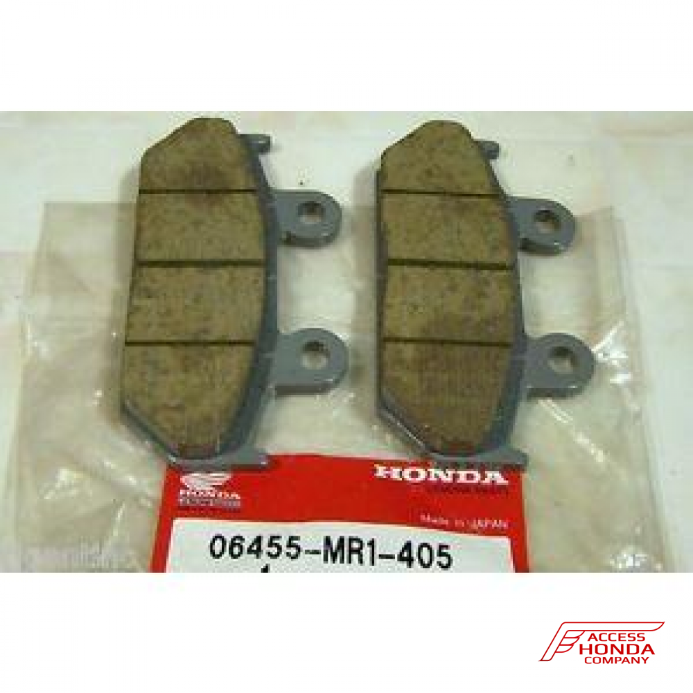 Оригинальные колодки тормозные передние для мотоцикла HONDA 06455MR1405 (06455-MR1-405) Оригинальные колодки тормозные передние для мотоцикла HONDA 06455MR1405 (06455-MR1-405)