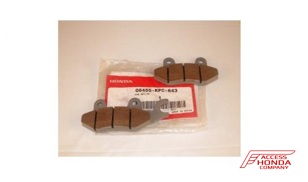 Оригинальные колодки тормозные передние для мотоцикла HONDA 06455KPC643 (06455-KPC-643) Оригинальные колодки тормозные передние для мотоцикла HONDA 06455KPC643 (06455-KPC-643)